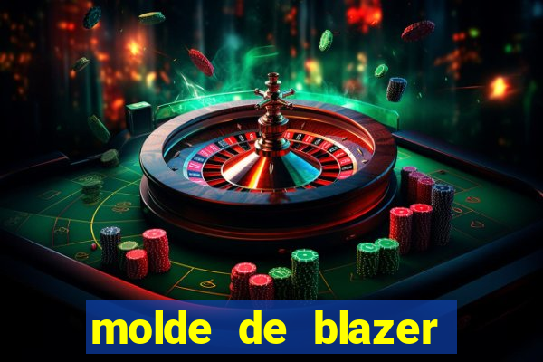 molde de blazer masculino para imprimir
